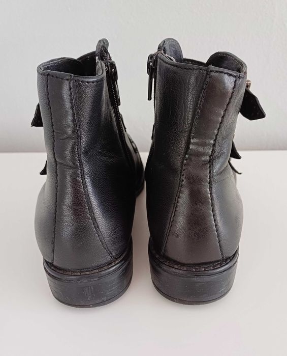 Czarne buty damskie Anna Field rozmiar 37 na zamek botki na jesień