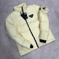 РАСПРОДАЖА -40%| Мужская куртка Prada| M-3XL| белый|качество-LUX