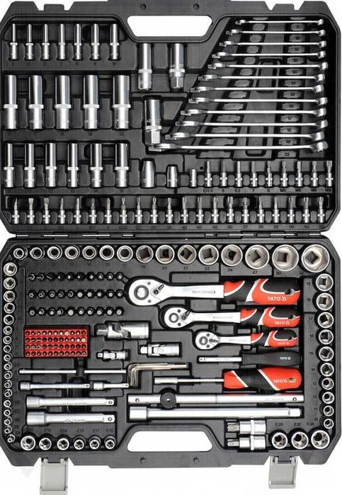 Zestaw narzędzi Yato YT-38841, 216 elementów 1/2" 1/4" 3/8" XXL