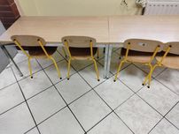 Krzesełka i stoliki do przedszkola Bambino i krzesła