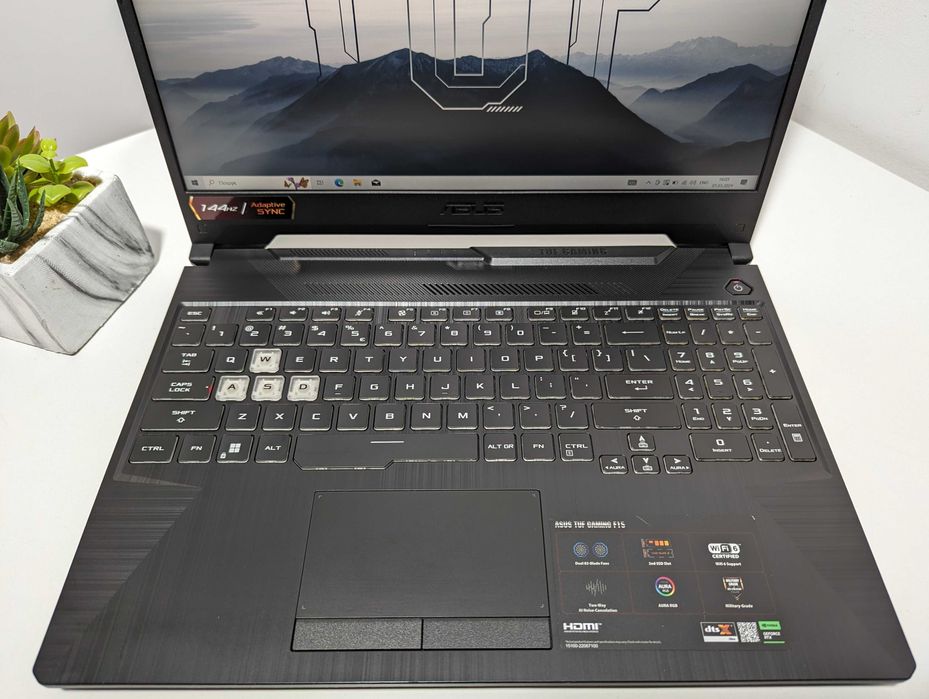 LAPTOP GAMINGOWY Asus TUF A15 RTX 3050 Ryzen 5 4600H 144 hz