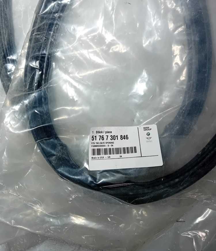 Uszczelka pokrywy bagażnika  BMW  Seria: X3 F25  nr. mag 1/106