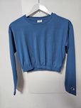 Bluza niebieska bluzka z długim rękawem rozm. S marki Champion