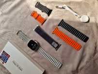Smartwatch komplet hk9 ultra2 max,  pełny zestaw zegarka wraz z 4 pask