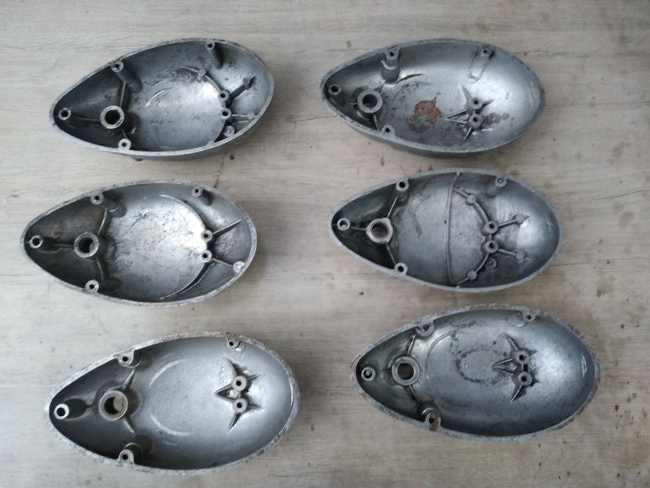 WSK wfm 125 kapa sprzęgła zapłonu, pokrywa dekiel trójkąt pół połówka