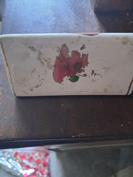 Paliteiro em ceramica antigo