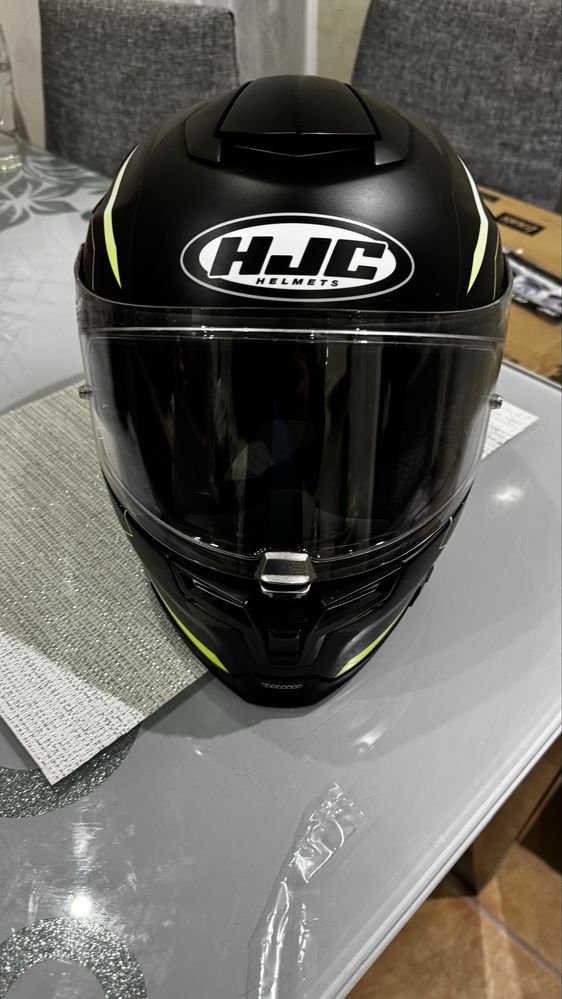 Kask HJC RPHA 70 dwa wizjery bezbarwny z pinlokiem i czarny rozmiar s