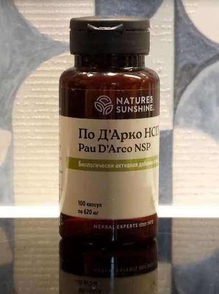 Pau d'arco Nature's Sunshine Products NSP - odporność, grzyby, wirusy