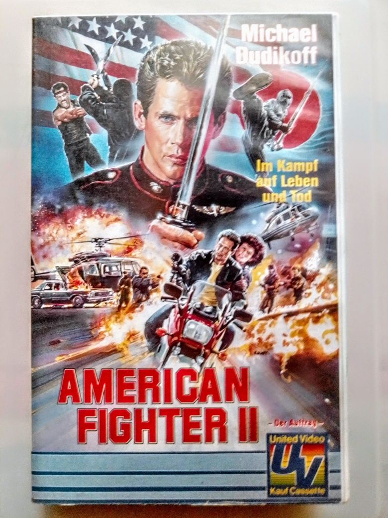 Cassete VHS American Fighter 2 ( Edição Rara )