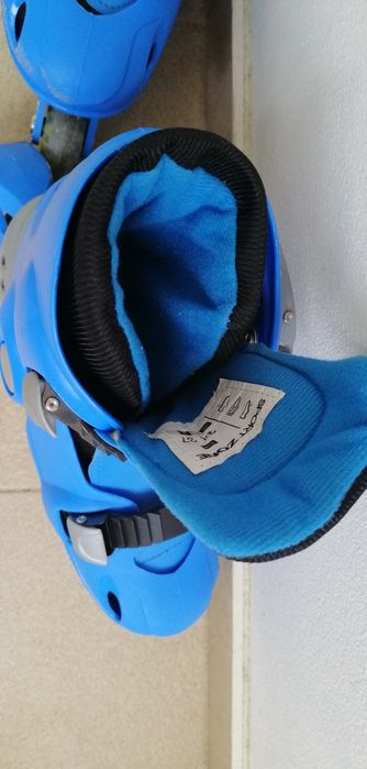 Patins em linha pouco usados
