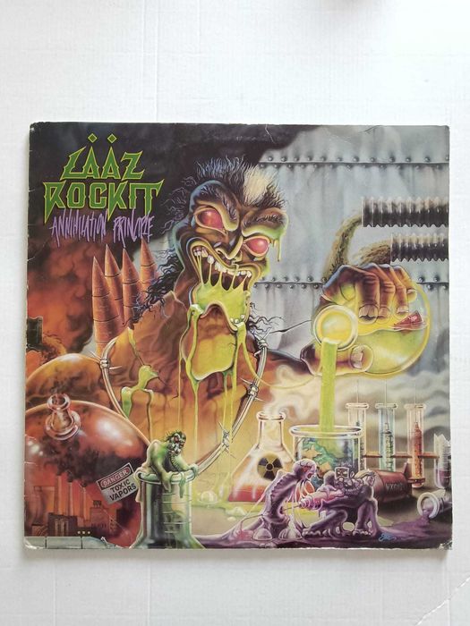 Disco de vinil de trash metal - Laaz Rockit