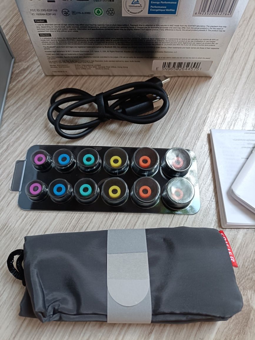Słuchawki bluetooth Edifier Neo Buds Pro, nowe