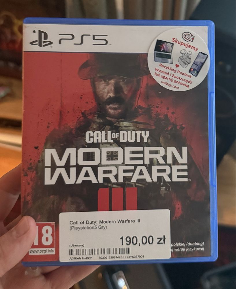 Call of Duty Modern Warfare 3 Ps5