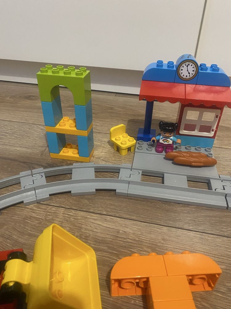 Конструктор Лего Залізниця Залізна дорога Lego Duplo Паровоз