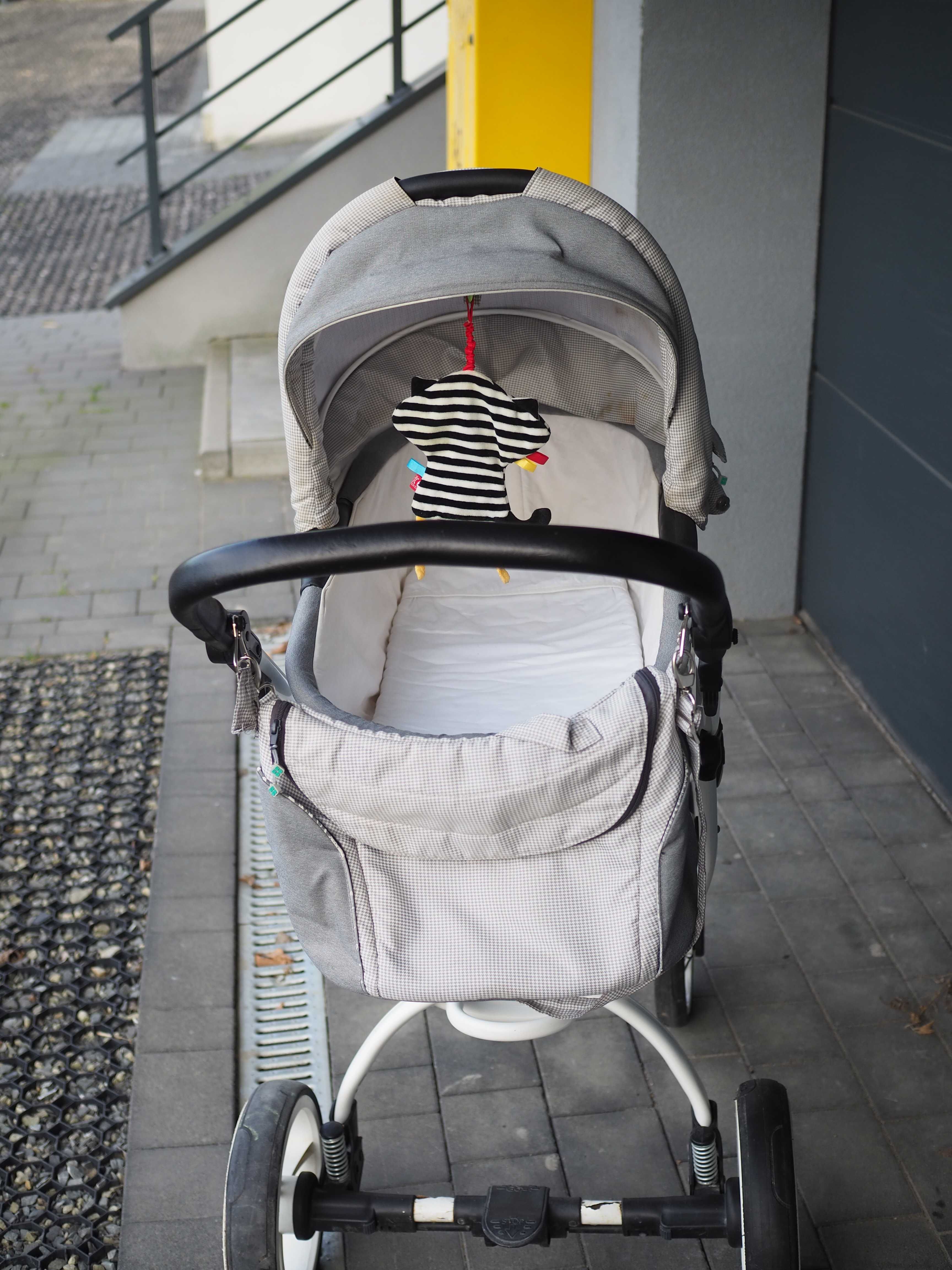 Wózek dziecięcy Bebetto Holland 2w1 adaptery cybex