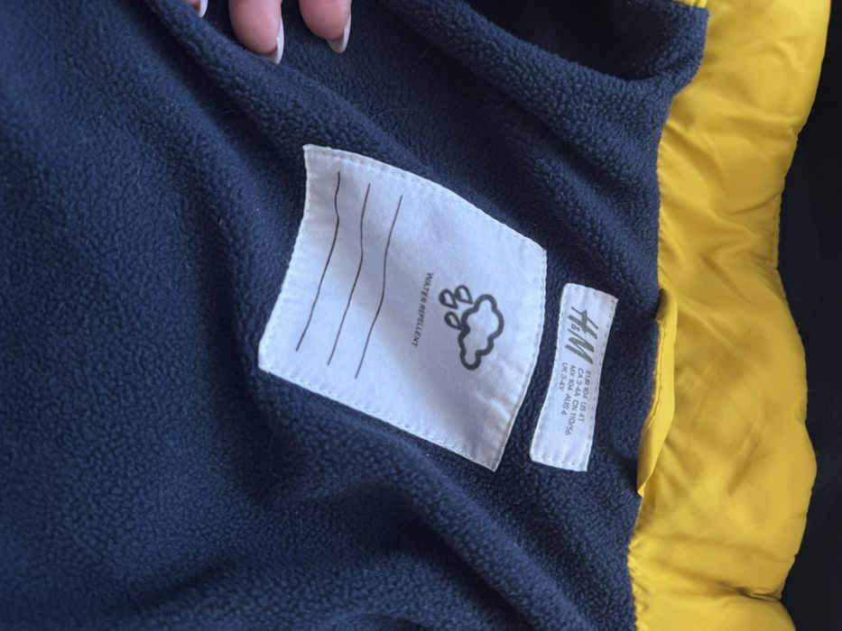 Тепла куртка H&M холодна осінь 3-4 р 104/110, куртка DKNY 4 р