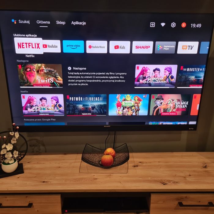 Telewizor sharp 55 cali