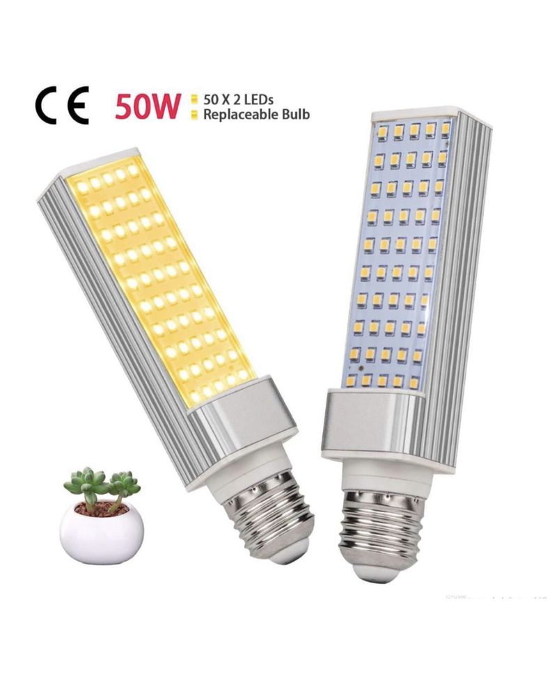 LED para crescimento de plantas em casa/LED Grow Light 50W NOVO