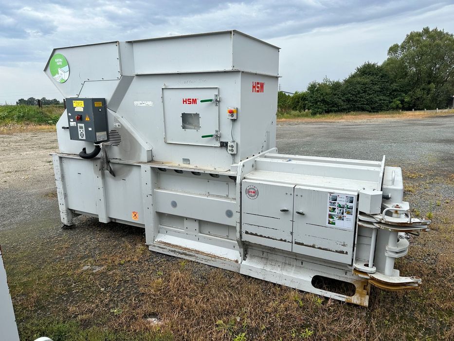 Prasa do kartonów / makulatury / belownica HSM HL 4010 Re / 2015