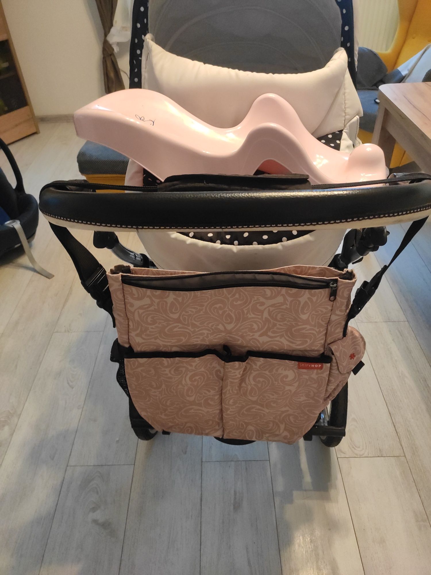 Wózek retro  3w1 gondola spacerówka nosidełko