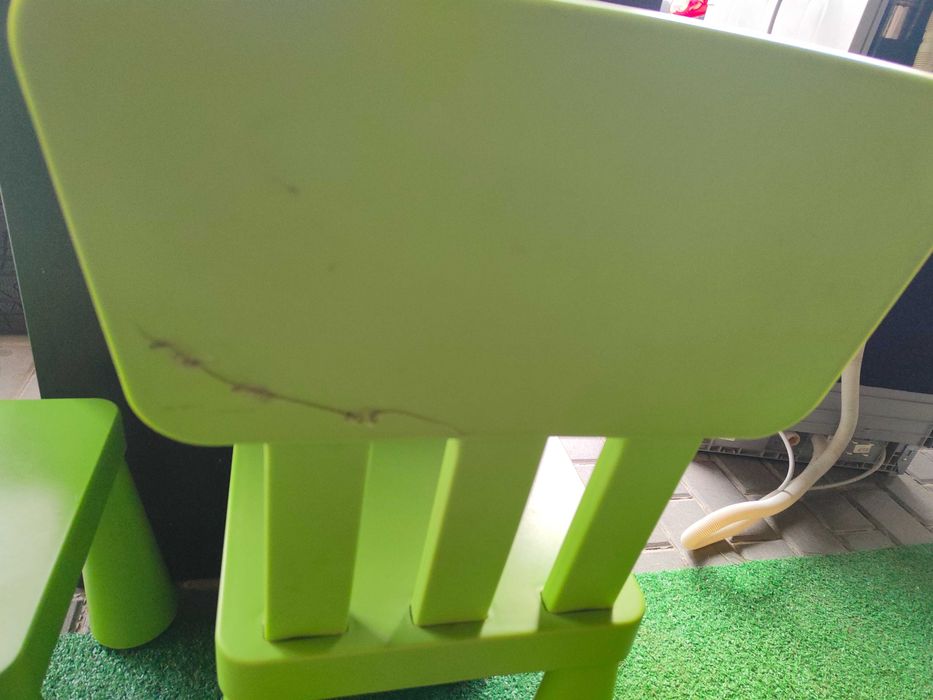 Krzesełka mamut zielone