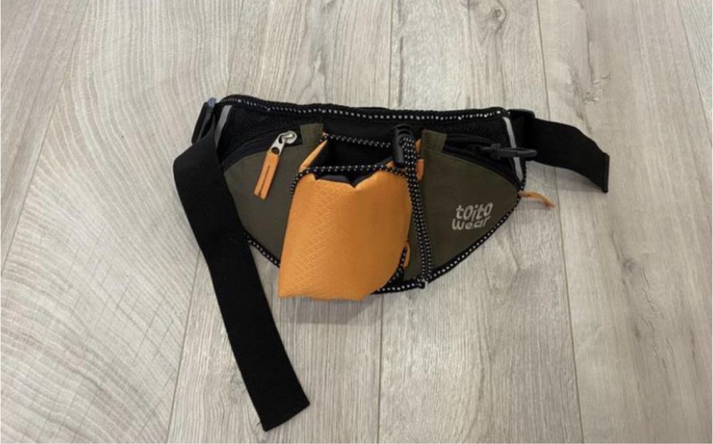 Сумка бананка на пояс Toito wear оригінал спортивна
