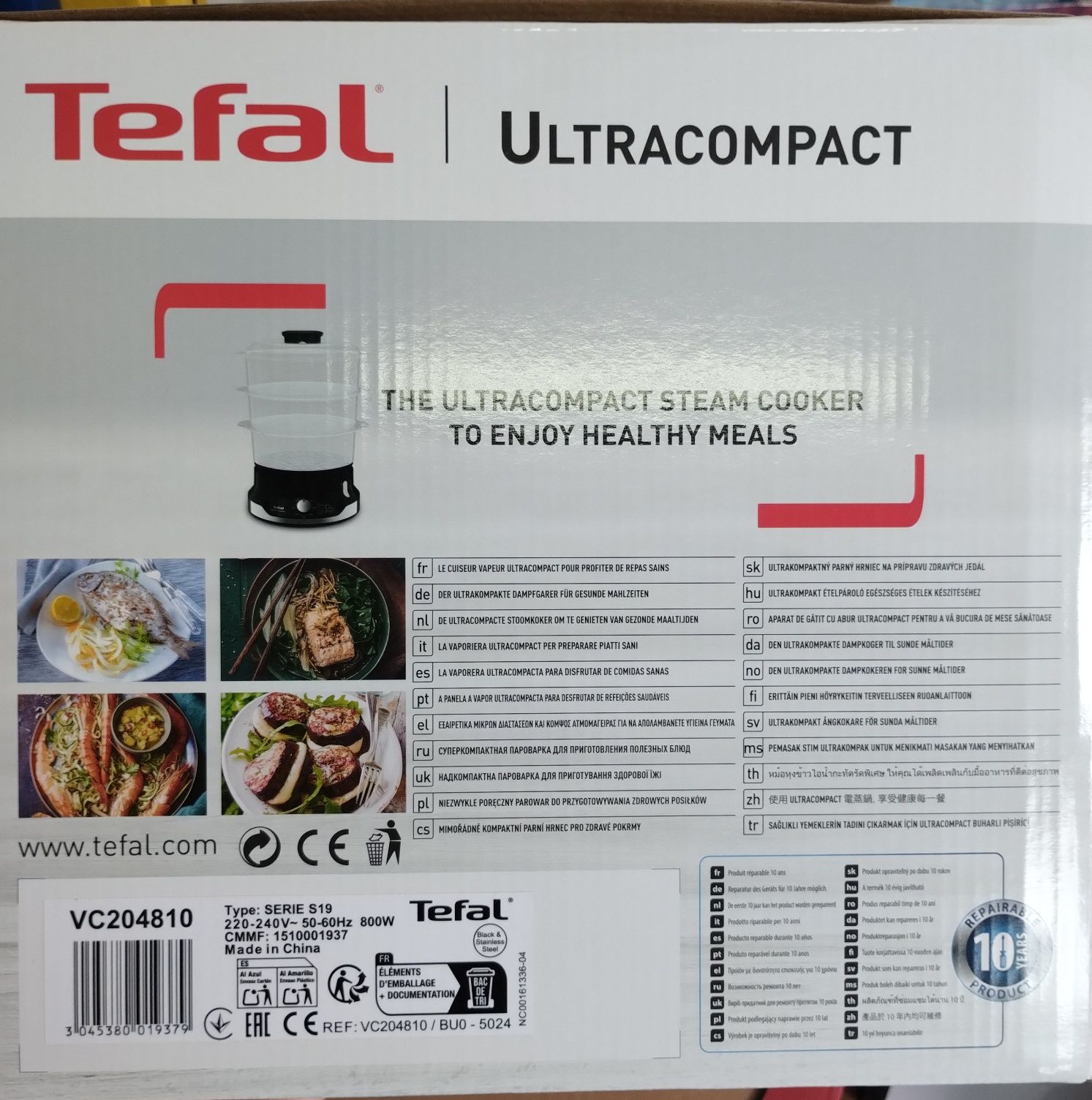 Parowar Tefal ULTRACOMPACT VC2048