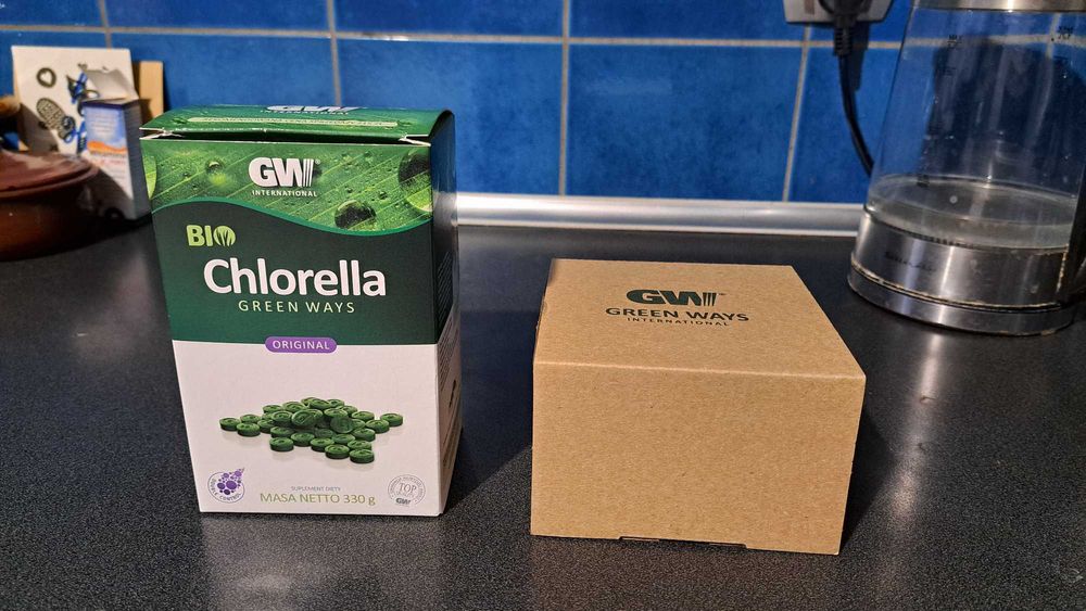 Chlorella Green Ways - dla Ciebie lub na prezent + gratis kamionka