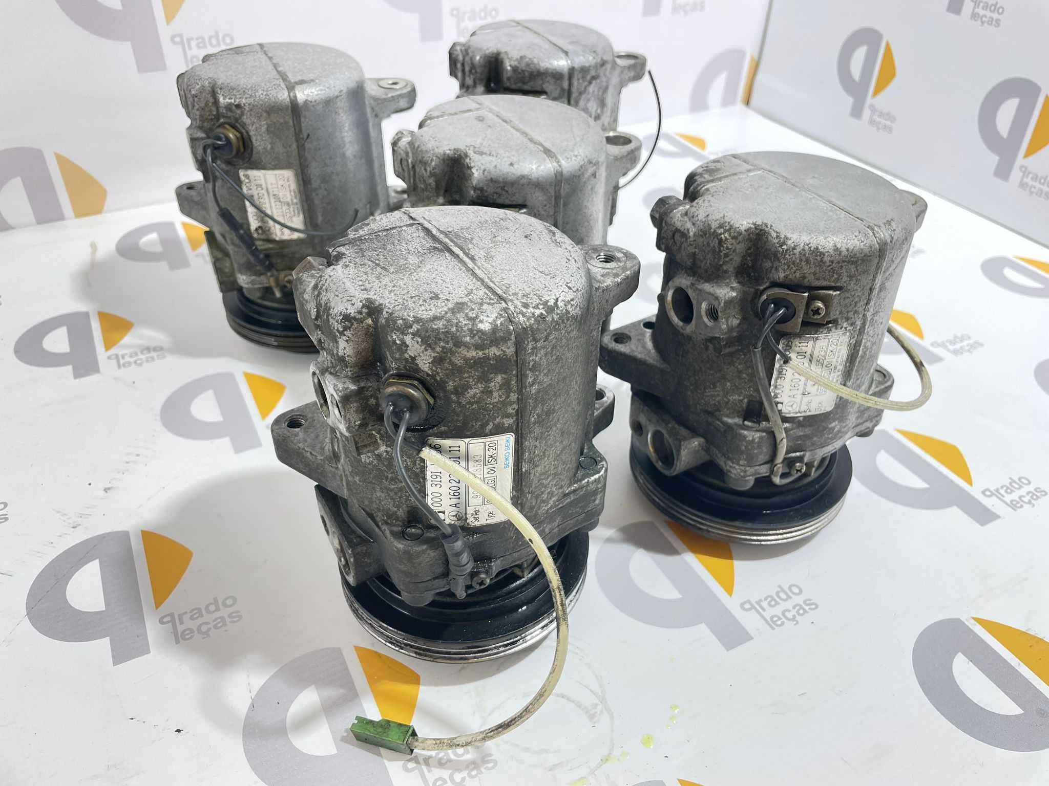Compressor motor ac ar condicionado smart fortwo