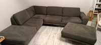 Sofa narożna z pufą 950 zł