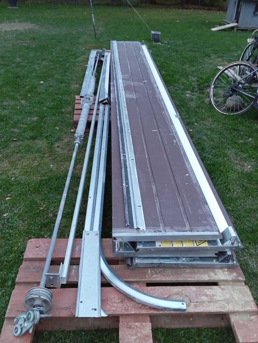 Brama garażowa wisniowski 5 x 2,25m