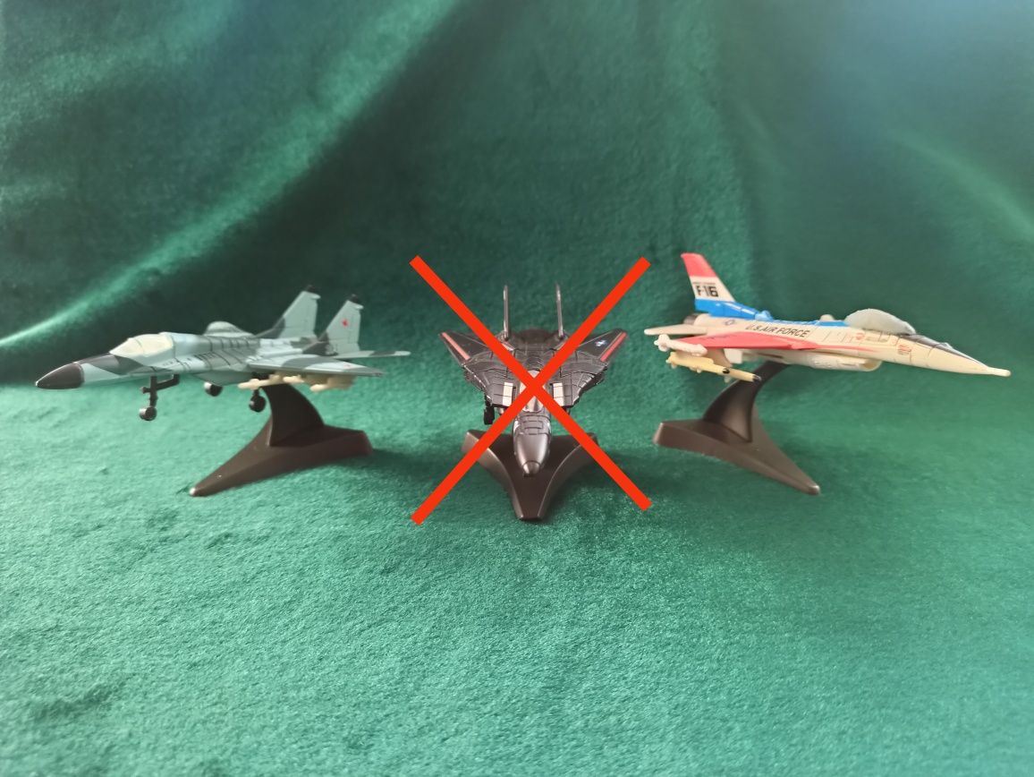 Модель/3D конструктор літак МіГ-29 і F-16