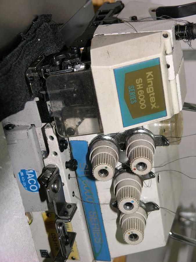 Overlock, maszyna szwalnicza, przemysłowa Kingtex SH-6000