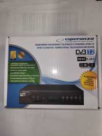 NOWY Tuner TV Dekoder DVB-T2 H.265 HEVC nowy system