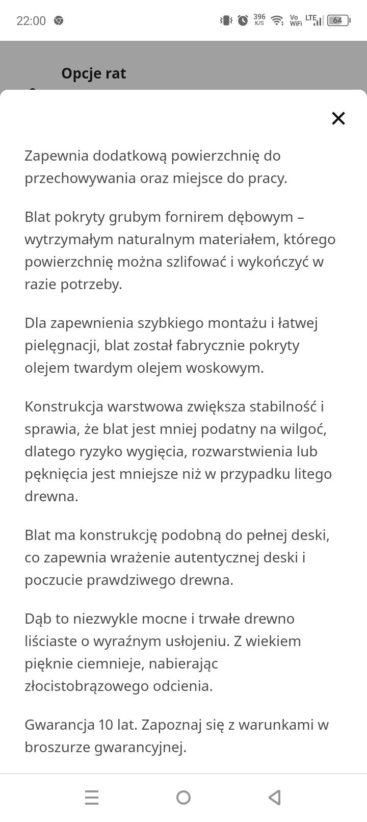 Nowa wyspa kuchenna plus 2 stolki nowe barowe