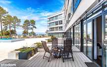 Mielno. DUNE A. Apartament przy basenach. Widok na morze.
