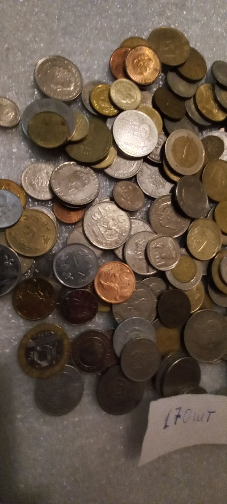 Монеты мира разные страны без СССР