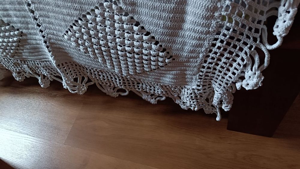 Coberta feita a mão para cama 140