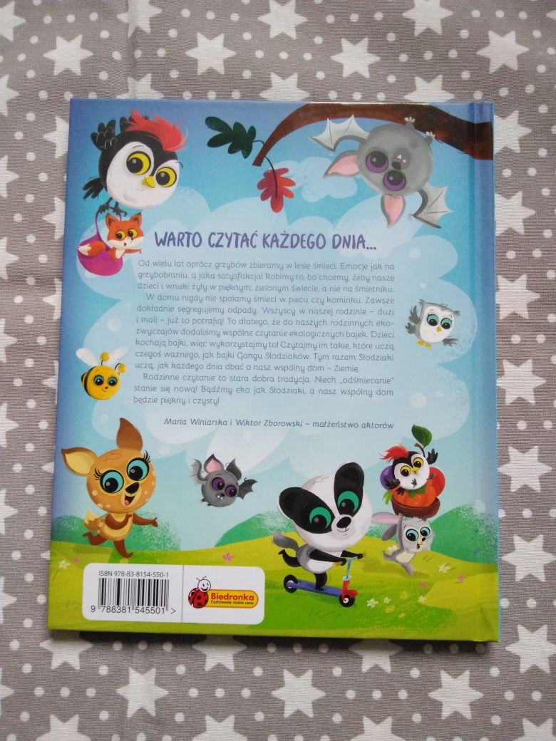 Bajka Eko Słodziaki biedronka książka