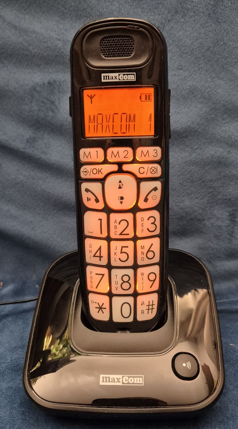 Telefon stacjonarny dla Seniora - Maxcom MC 6800