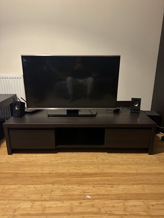 Ciemnobrazowa Komoda RTV