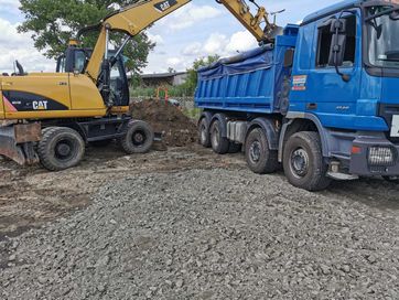 Roboty ziemne, Dzierżoniów brukarstwo, transport