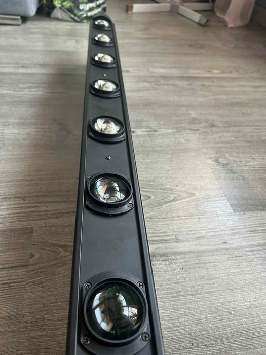 Belka Ruchoma Led 8x12w RGB | 2szt