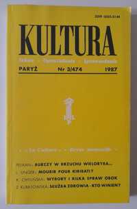 Czasopismo Kultura rocznik 1987 komplet