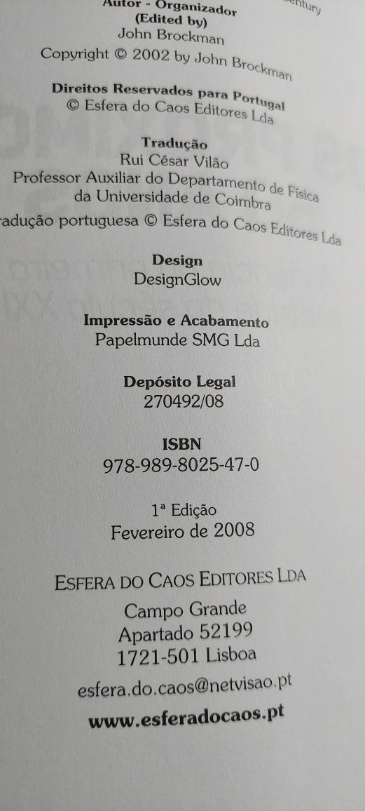 Os Próximos 50 Anos - John Brockman (2008)