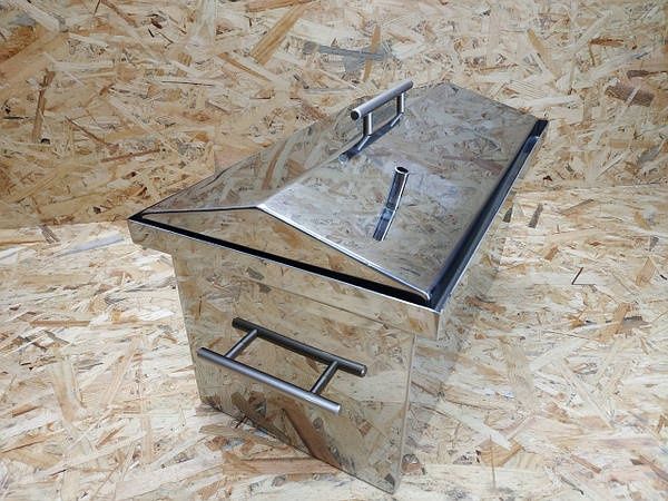 ‼️Вибір з нержавійки‼️ Коптильня коптилка для риби м'яса сала