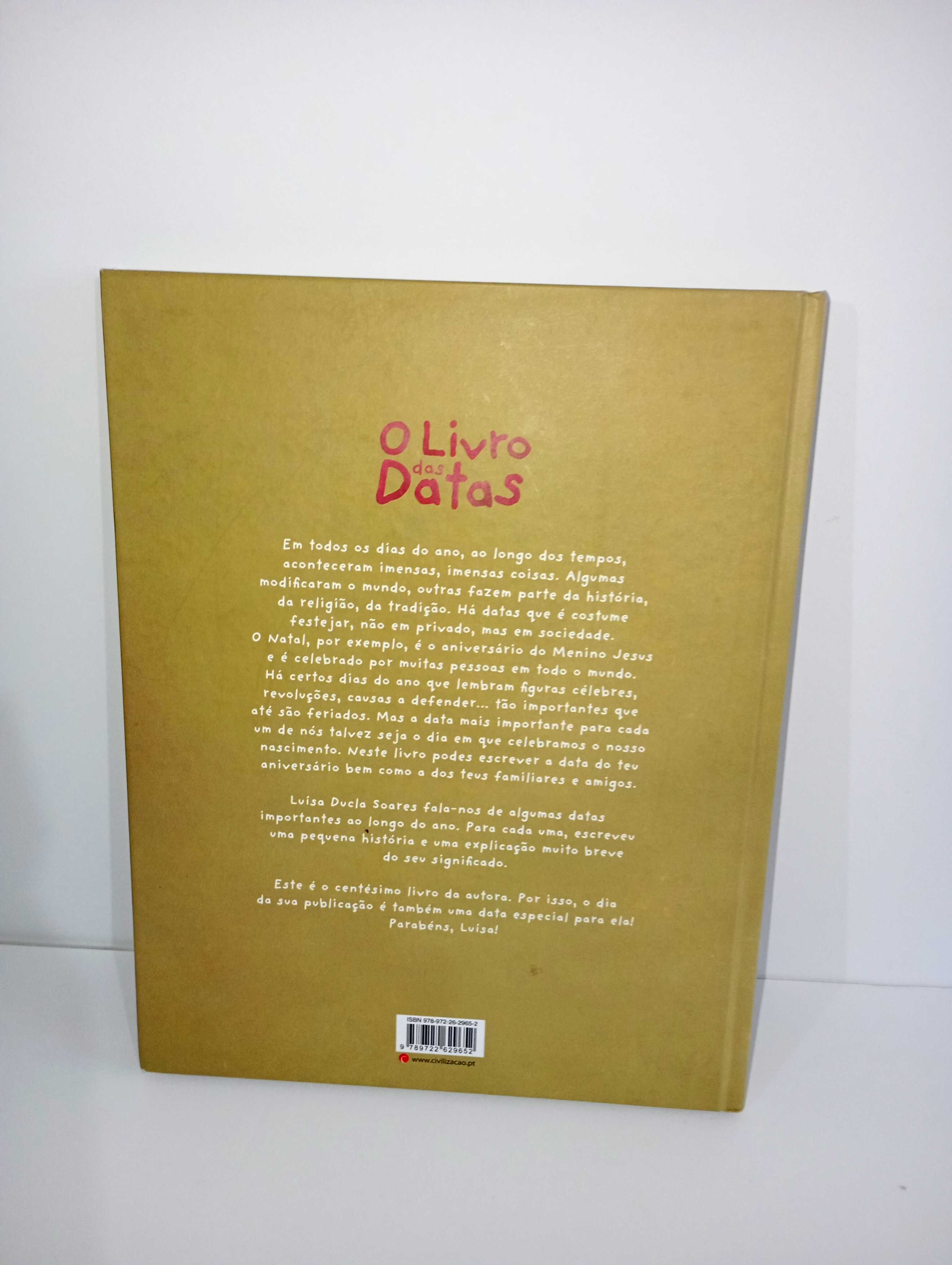O Livro das datas - Luísa Ducla Soares