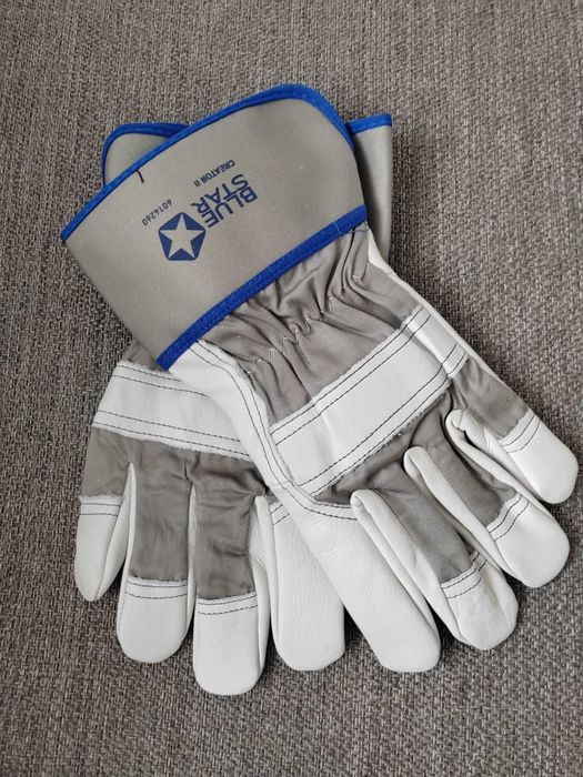 Rękawice robocze skórzane Blue Star