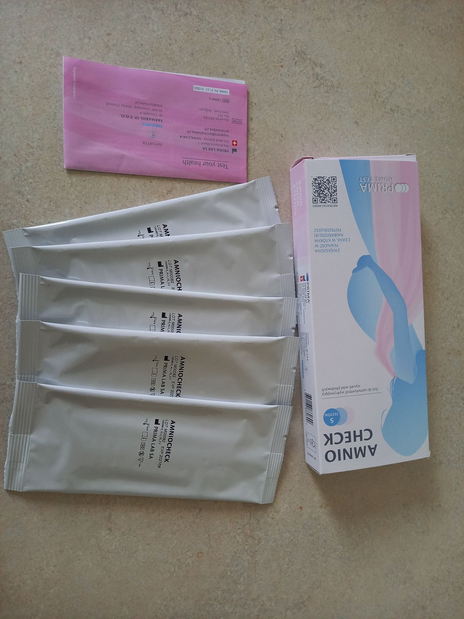 Test na wyciek wód płodowych Amniocheck NOWY