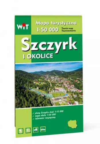 Mapa turystyczna - Szczyrk i okolice WIT - praca zbiorowa